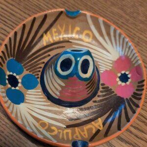 Vintage Hand painted Sombrero Ashtray